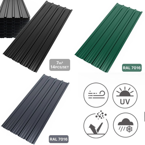 Mondeer 14pcs roofing sheets - 14pcs,