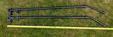 Two used fishing extending seat box long arm rod feeder rests. Collection only!