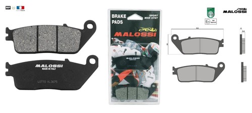 Rear brake pads malossi - 2,