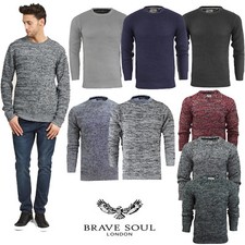 BRAVE SOUL MENS CREW NECK