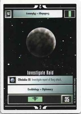 Star Trek CCG Investigate Raid