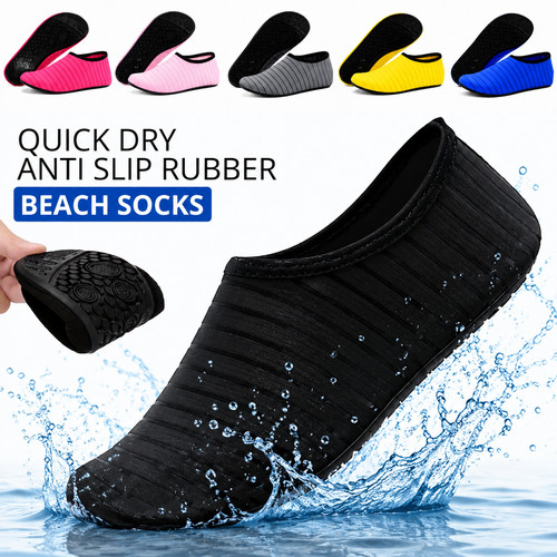 Adult aqua shoes diving - aqua, socks