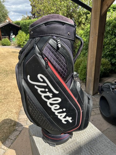 Titleist black red cart golf - black/red,