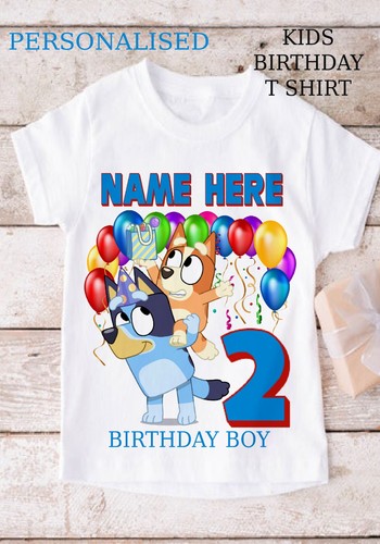 Bluey personalised birthday - bluey, ,birthday