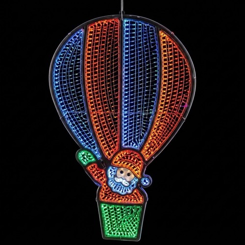 Led infinity mirror santa - led, hot