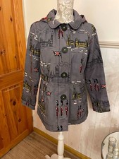 Boden Grey Rainy Mac Coat
