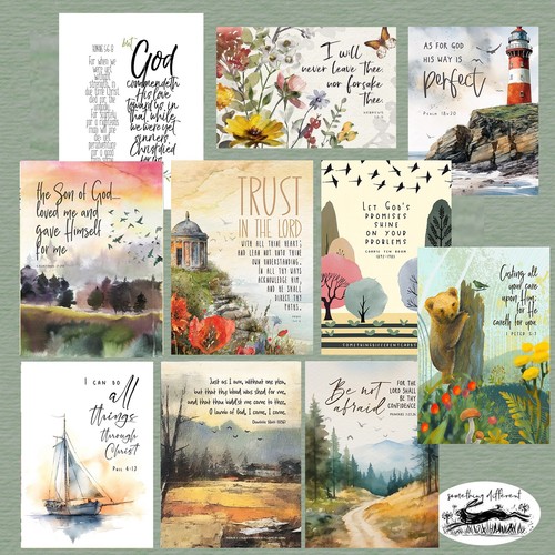 Bible verse cards pack 10 - of,