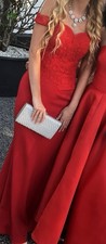 Evita London Red Formal Dress