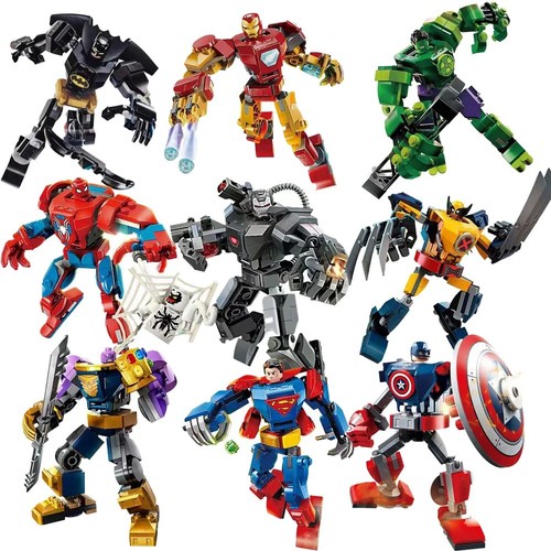 Superhero bricks avengers - superhero,