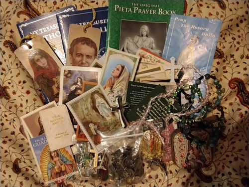 Catholic religious lot - religious, lot,