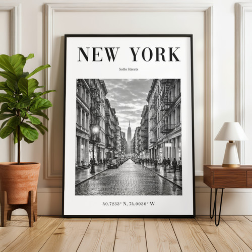 New york soho streets wall - new,