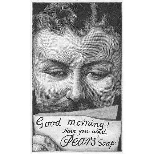 Pears soap good - good, morning