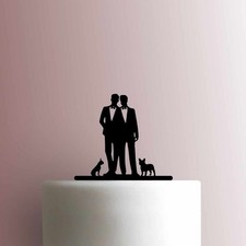 Gay Couple with Boston Terrier