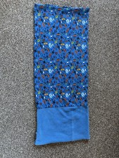 Trespass Kids Comic Print Neck Gaiter/Buff/Snood, Blue - Used