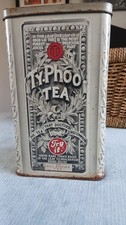Collectable typhoo tea tin - collectable,