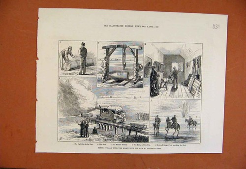 Original old antique print - antique,