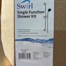 Swirl Single Function Shower