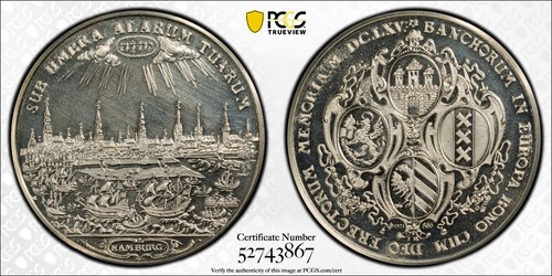 Pcgs hamburg 1665 - pcgs, 1665"1973"