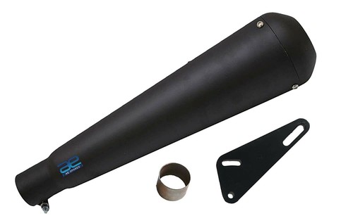 Silencer glass wool megaphone - silencer,
