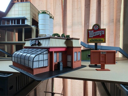 Wendys assembled print - wendys, on