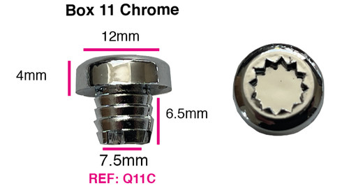 Chrome plastic wheels - plastic,