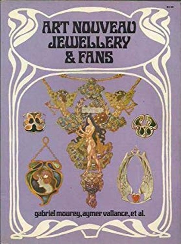 Art nouveau jewelry and fans - and,