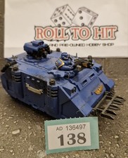 Warhammer 40k Space Marine Razorback Part Painted And Assembled