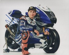 Jorge Lorenzo Hand Signed