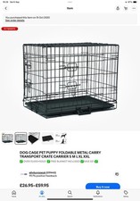 AVC Pet Foldable Cage