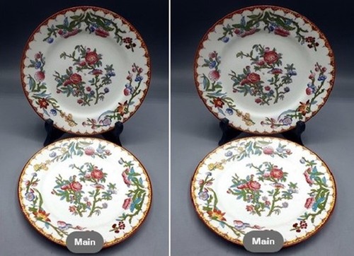 Pair antique minton - pair, of