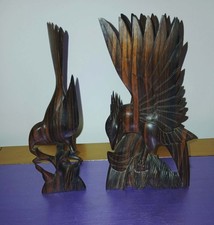 Unusual hand carved cocobolo