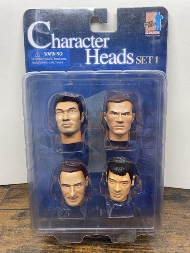 Dragon character heads set - character,