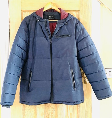 Matalan navy padded quilted - matalan,