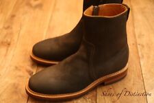 Viberg Brown Nubuck 2050 Zip Up Boots Mens UK 6 US 7 EU 40