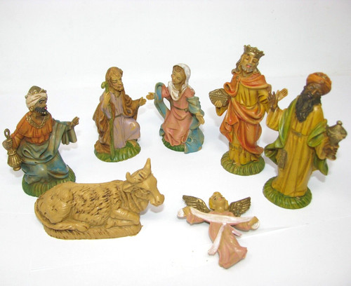 Vintage nativity figures - , 7