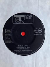 Golden Earring - Radar Love / Just Like Vince Taylor - 1973 Rock 7" vinyl record