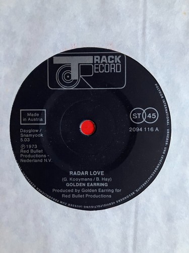 Golden earring radar - golden, love