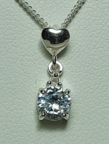 Silver round cubic zirconia - round,