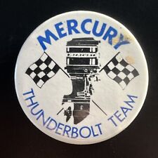 Mercury Thunderbolt Team Badge Outboard Motor RARE