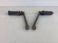 Classic Vintage footrests? pillion footrests? Can anyone Identify them?