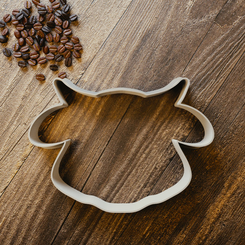 Cow head cookie - head,