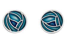 Mackintosh Rose Stud Earrings