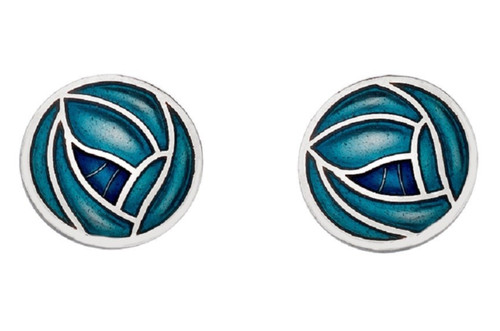 Mackintosh rose stud earrings - mackintosh,