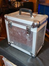 Bush Acoustics Aluminium Record Storage Flight Case DJ Carry Box 12" Vinyl P302