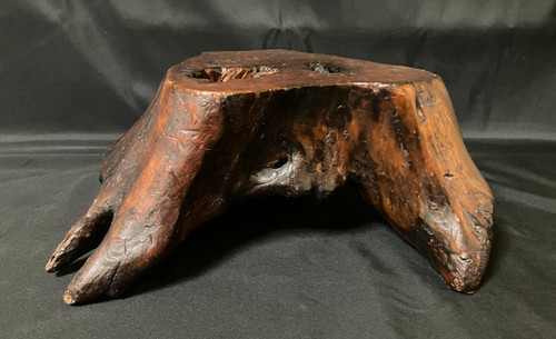 Japanese wood display stand - display,