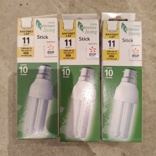 11w tesco low energy - 3x,