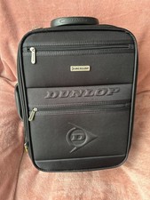 DUNLOP WHEELED CABIN SUITCASE IN GOOD CONDITION , WITH RETRACTABLE HANDLE