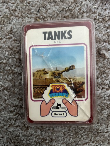 Vintage top trumps tanks - top,