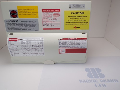 Used wylex 10way dual rcd - wylex,