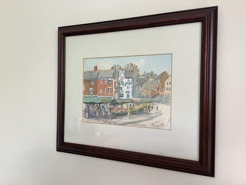 Signed watercolour ashbourne - ,